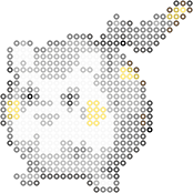 Togedemaru bead pattern