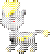 Jangmo-o bead pattern
