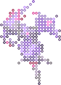 Naganadel bead pattern