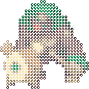 Rillaboom bead pattern