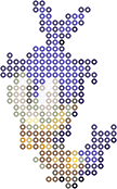Blipbug bead pattern