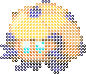 Dottler bead pattern