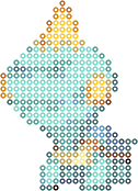 Chewtle bead pattern