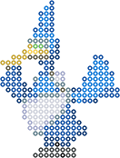 Cramorant bead pattern