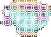 Sinistea bead pattern