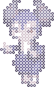 Indeedee bead pattern