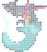 Dragapult bead pattern