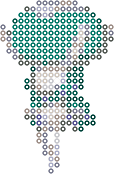 Calyrex bead pattern