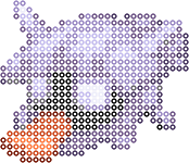 Shellder bead pattern
