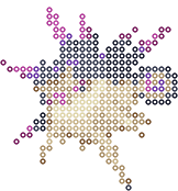 Overqwil bead pattern