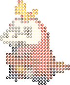 Fuecoco bead pattern
