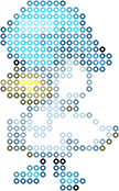 Quaxly bead pattern