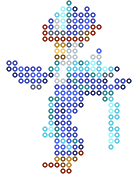 Quaquaval bead pattern