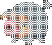 Lechonk bead pattern