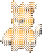 Pawmo bead pattern