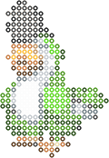 Squawkabilly bead pattern