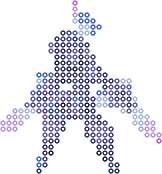 Ceruledge bead pattern