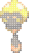 Tadbulb bead pattern
