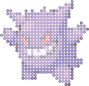 Gengar bead pattern