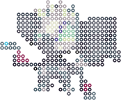 Grafaiai bead pattern