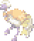 Espathra bead pattern