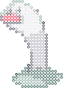 Wiglett bead pattern