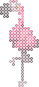 Flamigo bead pattern