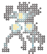 Sandy Shocks bead pattern